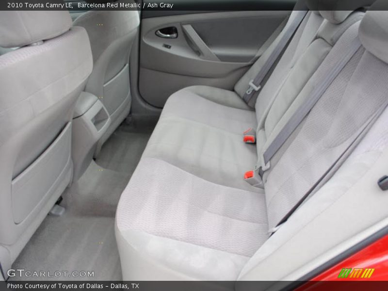 Barcelona Red Metallic / Ash Gray 2010 Toyota Camry LE