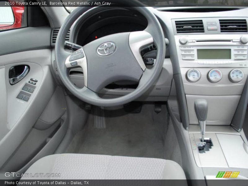 Barcelona Red Metallic / Ash Gray 2010 Toyota Camry LE