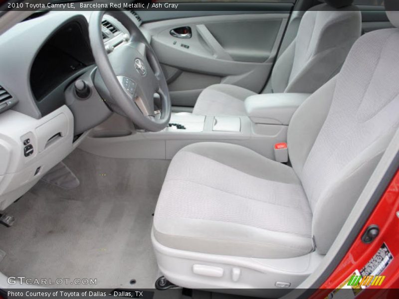 Barcelona Red Metallic / Ash Gray 2010 Toyota Camry LE