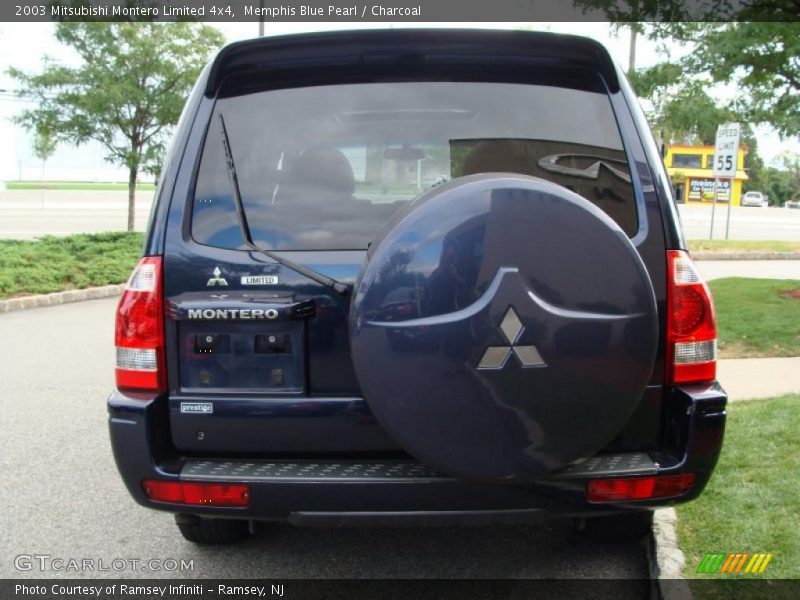 Memphis Blue Pearl / Charcoal 2003 Mitsubishi Montero Limited 4x4