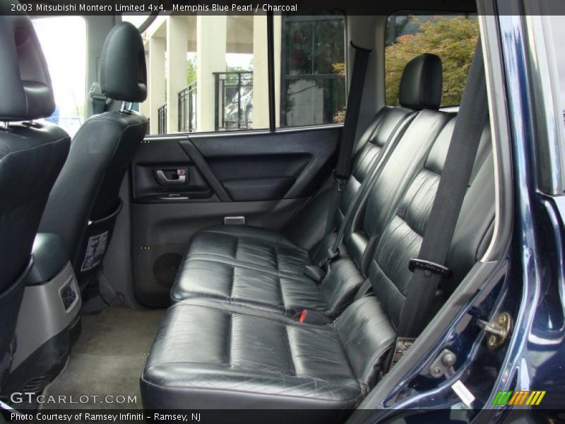Memphis Blue Pearl / Charcoal 2003 Mitsubishi Montero Limited 4x4