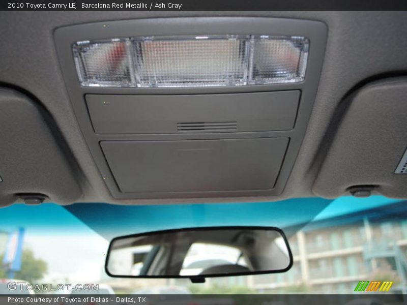 Barcelona Red Metallic / Ash Gray 2010 Toyota Camry LE