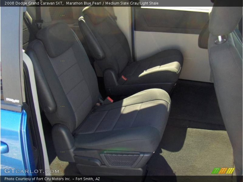 Marathon Blue Pearl / Medium Slate Gray/Light Shale 2008 Dodge Grand Caravan SXT