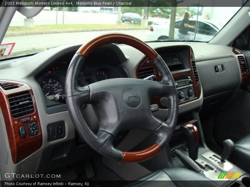 Memphis Blue Pearl / Charcoal 2003 Mitsubishi Montero Limited 4x4