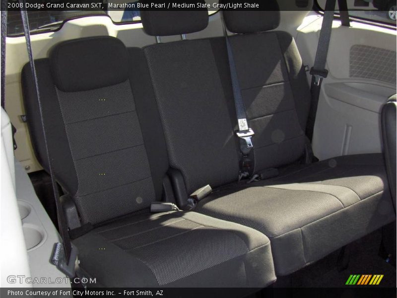 Marathon Blue Pearl / Medium Slate Gray/Light Shale 2008 Dodge Grand Caravan SXT