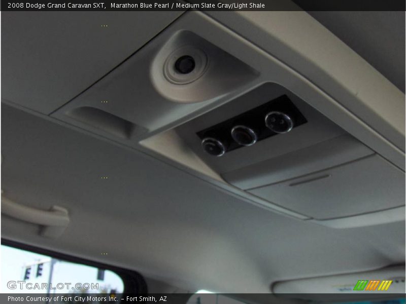 Marathon Blue Pearl / Medium Slate Gray/Light Shale 2008 Dodge Grand Caravan SXT