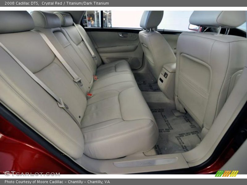 Crystal Red / Titanium/Dark Titanium 2008 Cadillac DTS