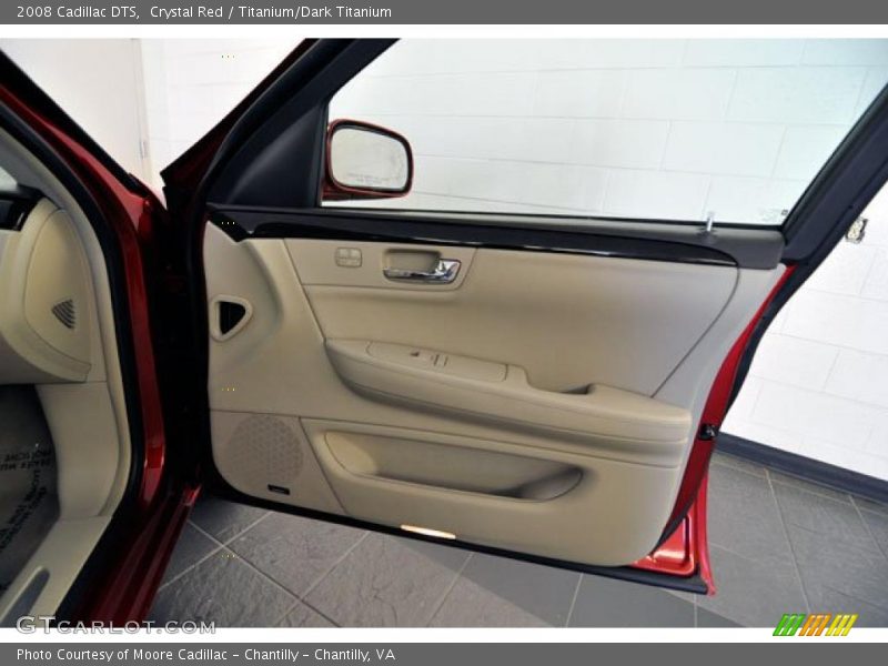 Crystal Red / Titanium/Dark Titanium 2008 Cadillac DTS