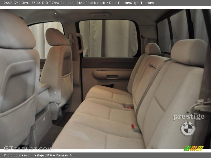 Silver Birch Metallic / Dark Titanium/Light Titanium 2008 GMC Sierra 3500HD SLE Crew Cab 4x4