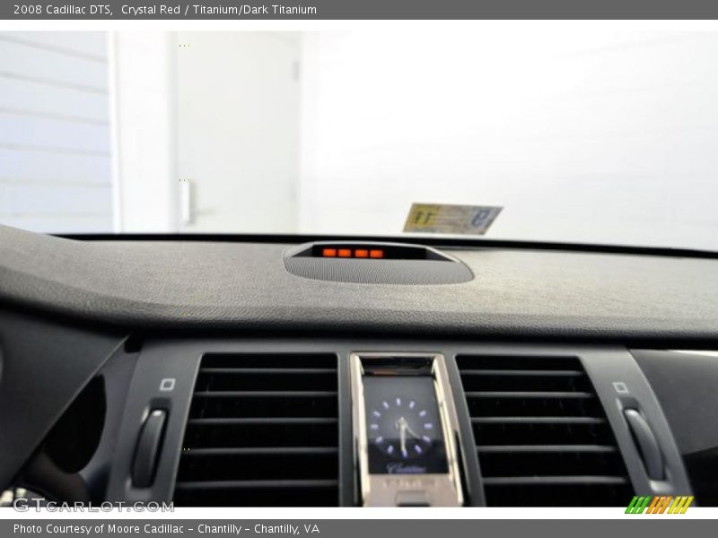 Crystal Red / Titanium/Dark Titanium 2008 Cadillac DTS