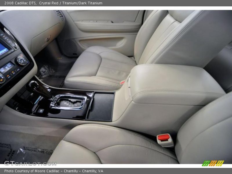 Crystal Red / Titanium/Dark Titanium 2008 Cadillac DTS