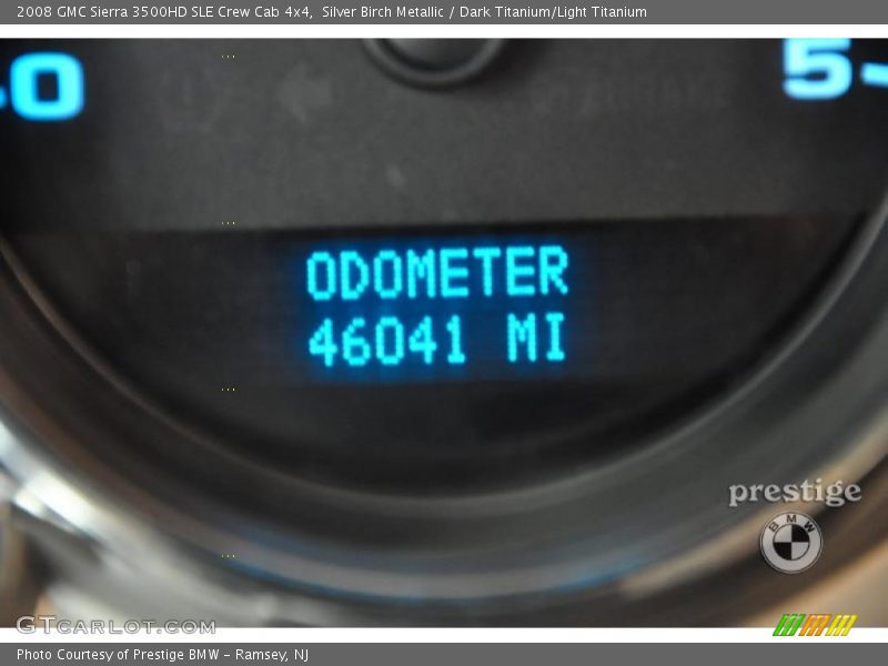 Silver Birch Metallic / Dark Titanium/Light Titanium 2008 GMC Sierra 3500HD SLE Crew Cab 4x4