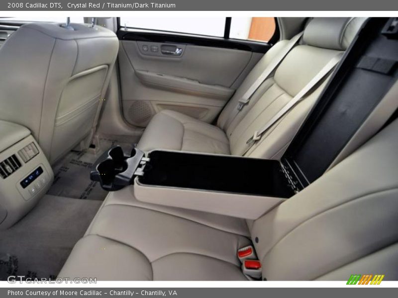Crystal Red / Titanium/Dark Titanium 2008 Cadillac DTS