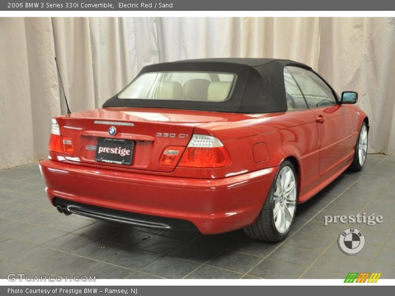 Electric Red / Sand 2006 BMW 3 Series 330i Convertible