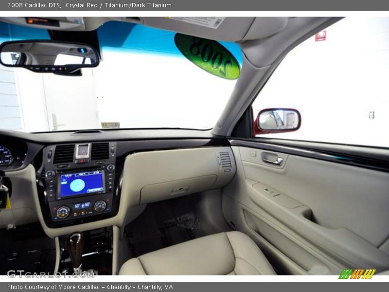 Crystal Red / Titanium/Dark Titanium 2008 Cadillac DTS