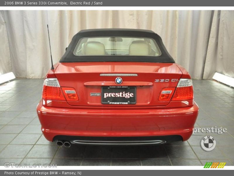 Electric Red / Sand 2006 BMW 3 Series 330i Convertible