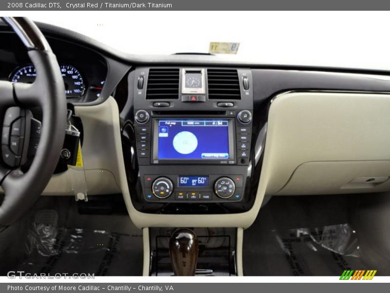 Crystal Red / Titanium/Dark Titanium 2008 Cadillac DTS