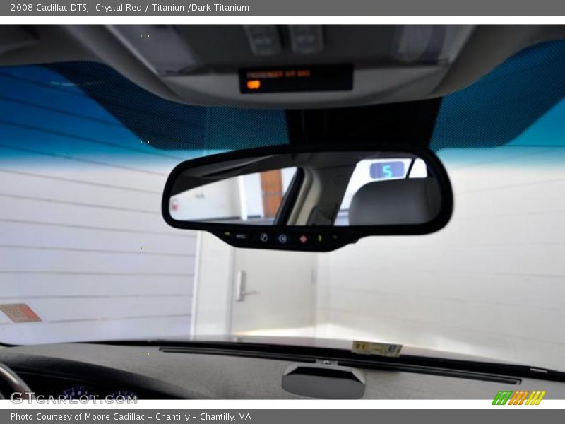 Crystal Red / Titanium/Dark Titanium 2008 Cadillac DTS