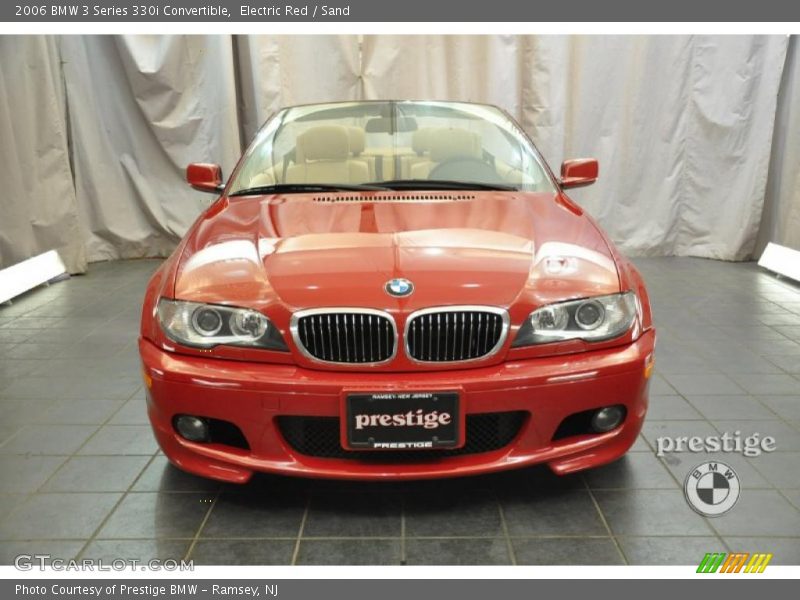 Electric Red / Sand 2006 BMW 3 Series 330i Convertible