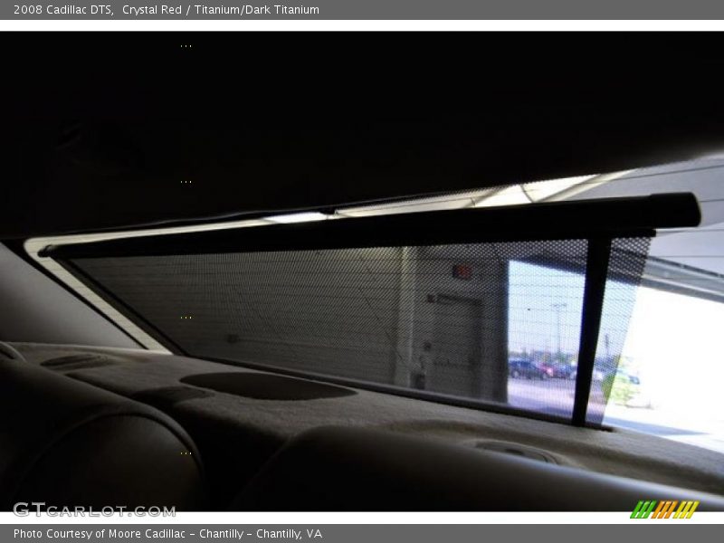 Crystal Red / Titanium/Dark Titanium 2008 Cadillac DTS