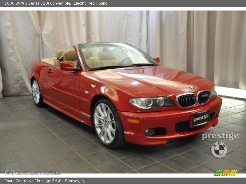 Electric Red / Sand 2006 BMW 3 Series 330i Convertible