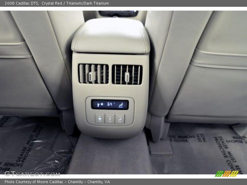 Crystal Red / Titanium/Dark Titanium 2008 Cadillac DTS