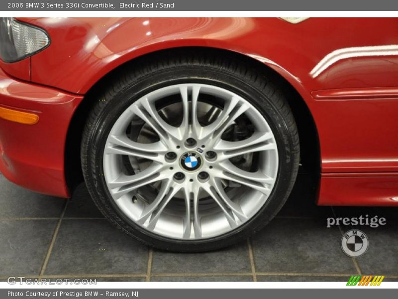 Electric Red / Sand 2006 BMW 3 Series 330i Convertible