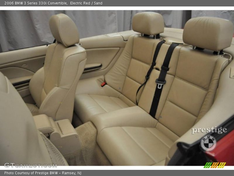 Electric Red / Sand 2006 BMW 3 Series 330i Convertible