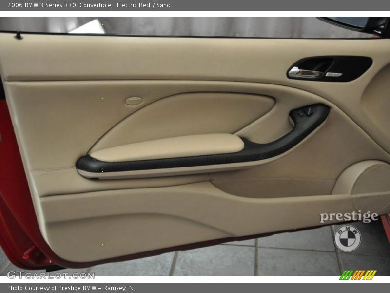 Electric Red / Sand 2006 BMW 3 Series 330i Convertible