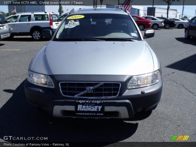 Crystal Green Metallic / Taupe 2005 Volvo XC70 AWD