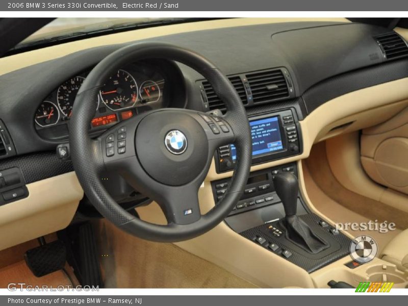 Electric Red / Sand 2006 BMW 3 Series 330i Convertible