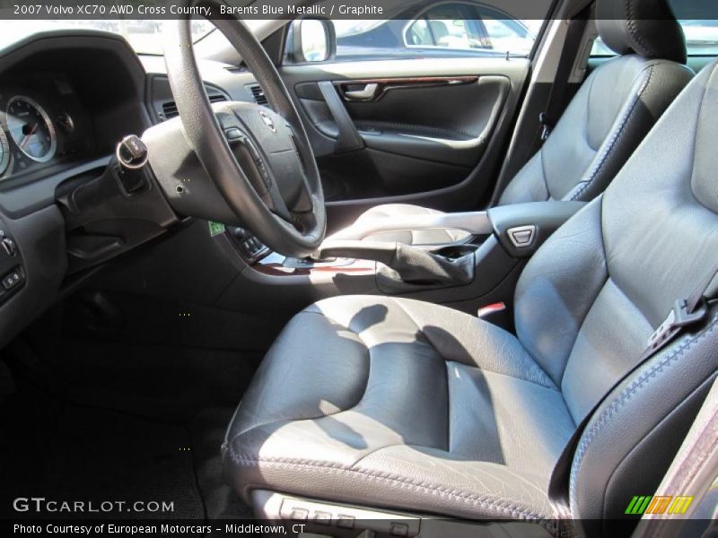 Barents Blue Metallic / Graphite 2007 Volvo XC70 AWD Cross Country