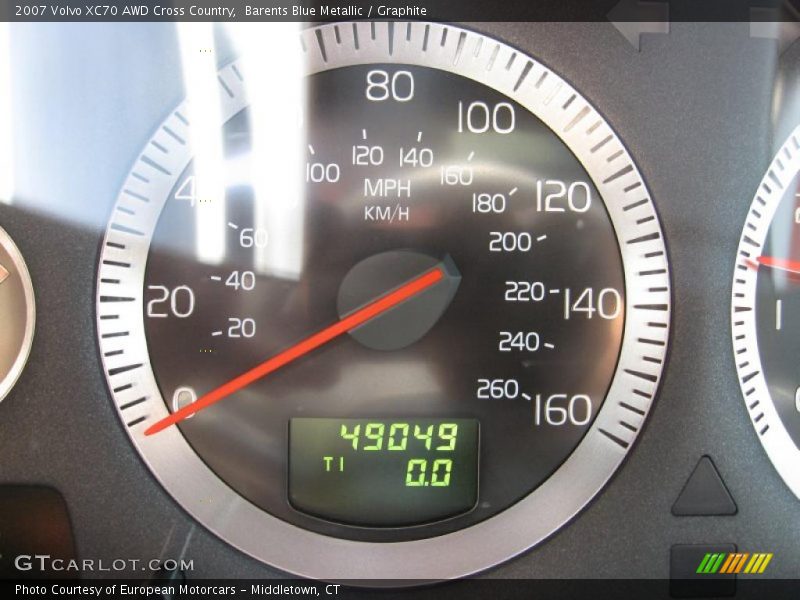 Barents Blue Metallic / Graphite 2007 Volvo XC70 AWD Cross Country