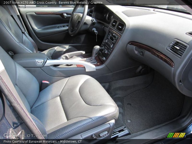 Barents Blue Metallic / Graphite 2007 Volvo XC70 AWD Cross Country