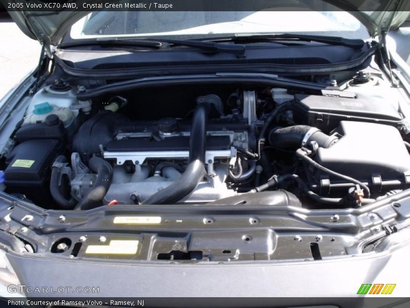 Crystal Green Metallic / Taupe 2005 Volvo XC70 AWD