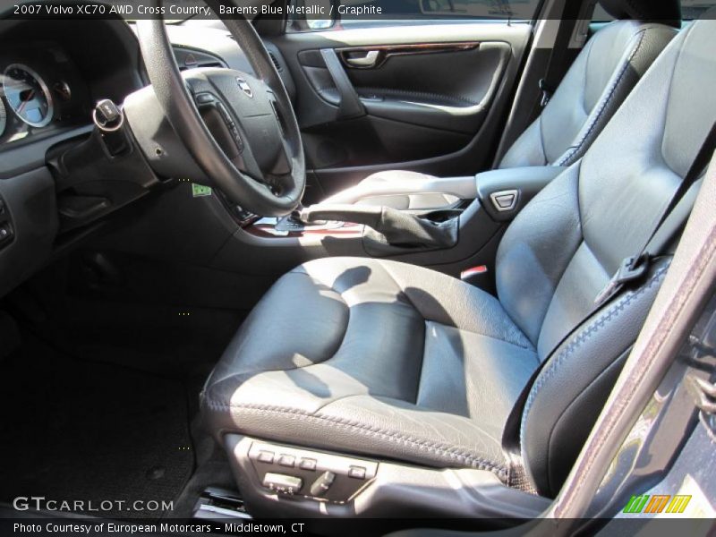 Barents Blue Metallic / Graphite 2007 Volvo XC70 AWD Cross Country
