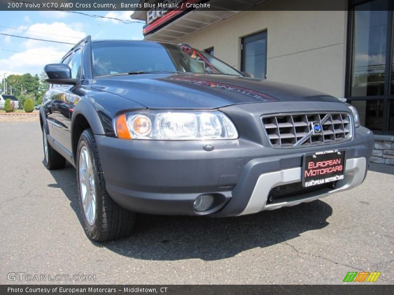 Barents Blue Metallic / Graphite 2007 Volvo XC70 AWD Cross Country