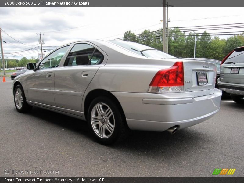 Silver Metallic / Graphite 2008 Volvo S60 2.5T