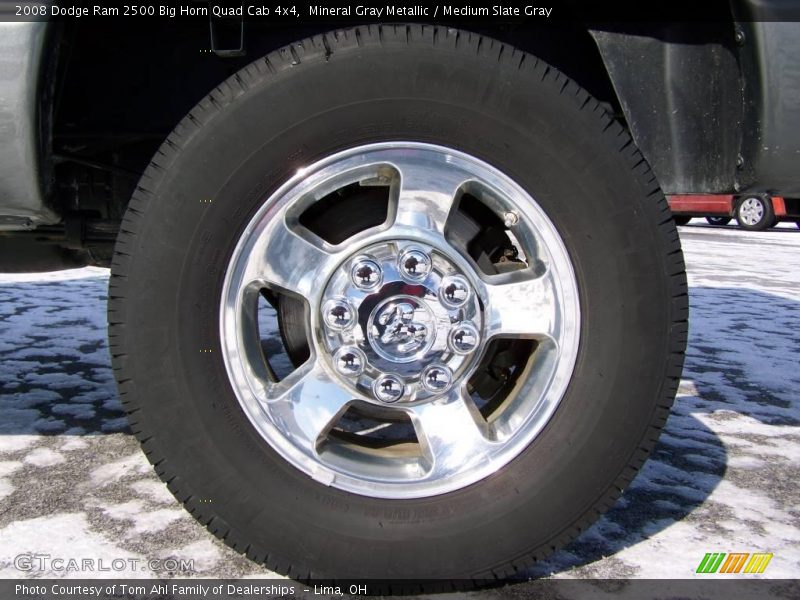 Mineral Gray Metallic / Medium Slate Gray 2008 Dodge Ram 2500 Big Horn Quad Cab 4x4