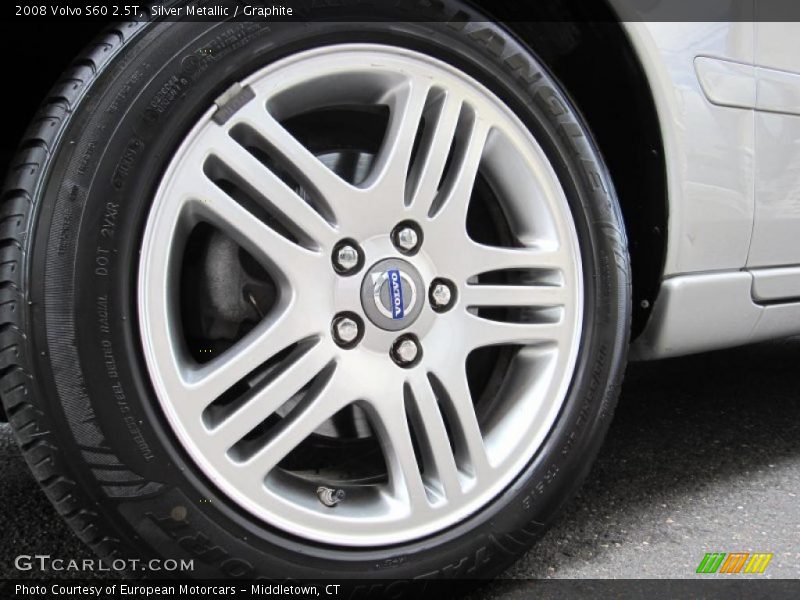 Silver Metallic / Graphite 2008 Volvo S60 2.5T