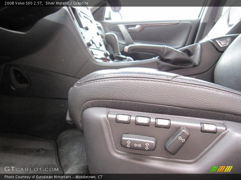 Silver Metallic / Graphite 2008 Volvo S60 2.5T