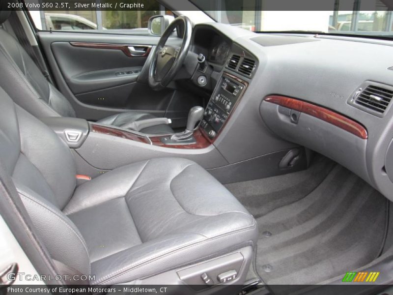 Silver Metallic / Graphite 2008 Volvo S60 2.5T