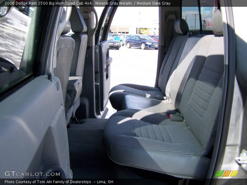 Mineral Gray Metallic / Medium Slate Gray 2008 Dodge Ram 2500 Big Horn Quad Cab 4x4