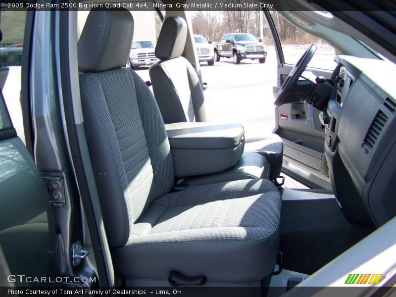 Mineral Gray Metallic / Medium Slate Gray 2008 Dodge Ram 2500 Big Horn Quad Cab 4x4