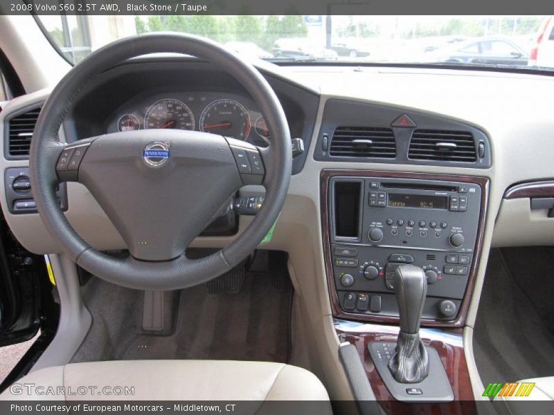 Black Stone / Taupe 2008 Volvo S60 2.5T AWD