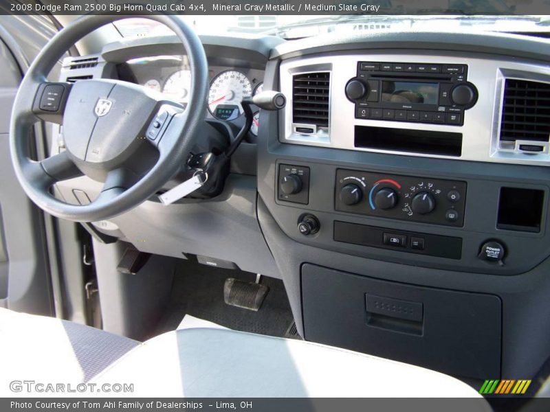 Mineral Gray Metallic / Medium Slate Gray 2008 Dodge Ram 2500 Big Horn Quad Cab 4x4