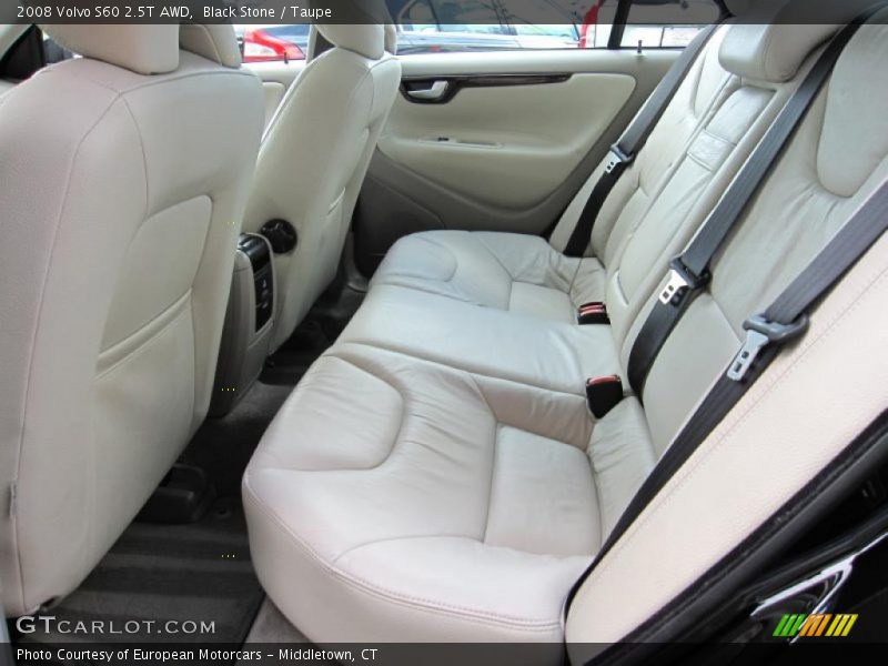 Black Stone / Taupe 2008 Volvo S60 2.5T AWD