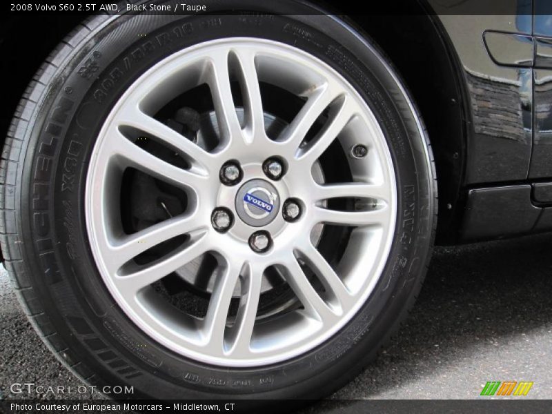 Black Stone / Taupe 2008 Volvo S60 2.5T AWD