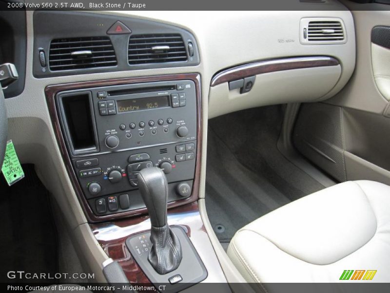 Black Stone / Taupe 2008 Volvo S60 2.5T AWD