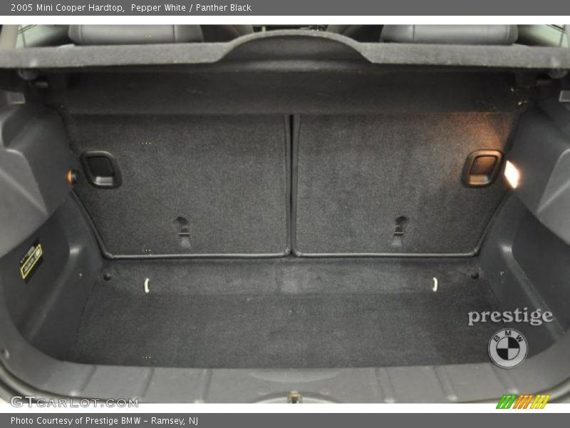 Pepper White / Panther Black 2005 Mini Cooper Hardtop